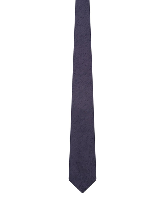 Dark Navy Fossati Tie - Oscar Hunt