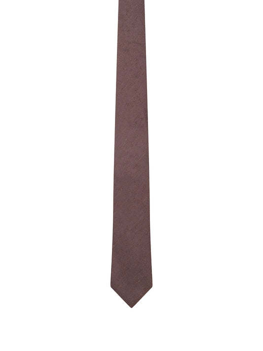Chocolate Fossati Tie - Oscar Hunt