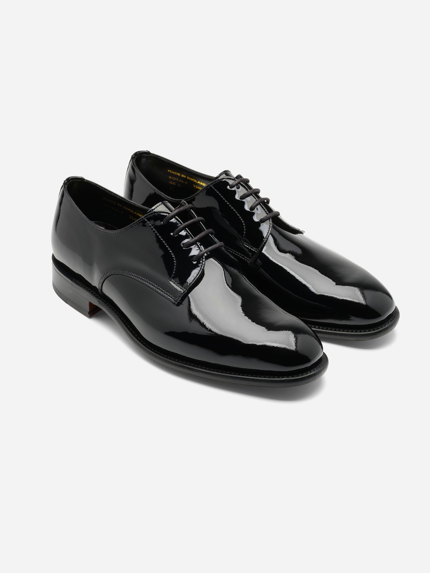 Sanders Royale Black Patent Plain Gibson - Oscar Hunt