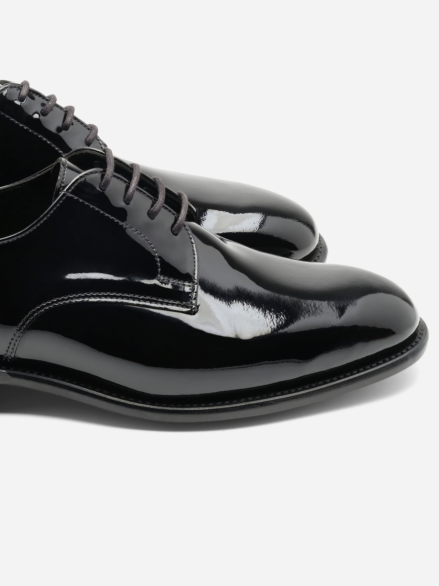 Sanders Royale Black Patent Plain Gibson - Oscar Hunt