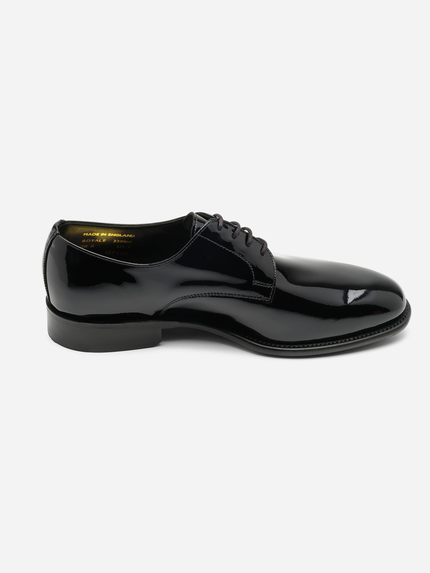 Sanders Royale Black Patent Plain Gibson - Oscar Hunt