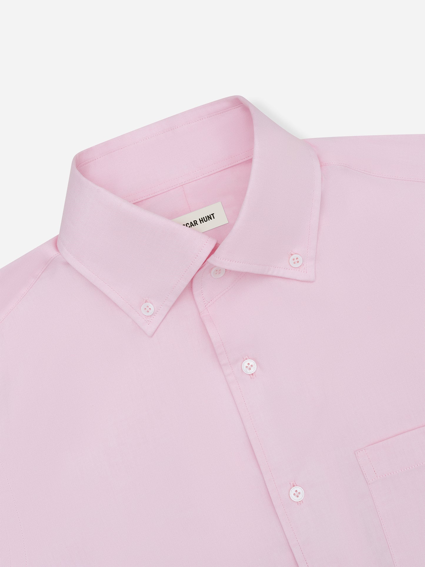 Light Pink Cotton Shirt - Oscar Hunt