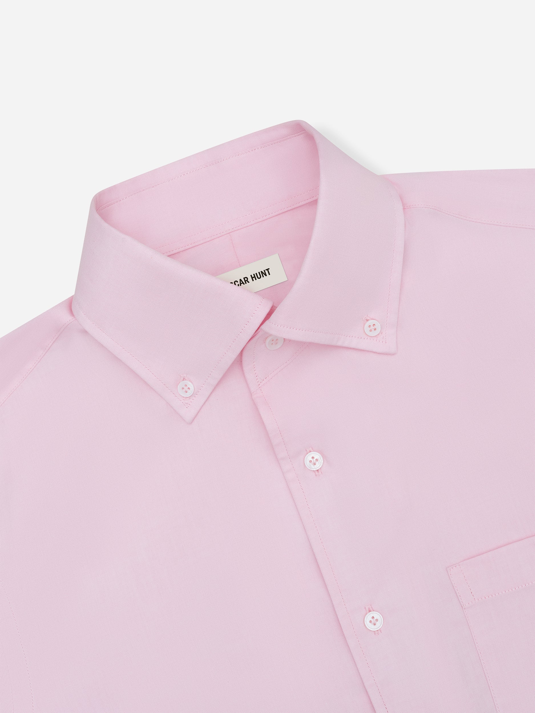 Light Pink Cotton Shirt - Oscar Hunt