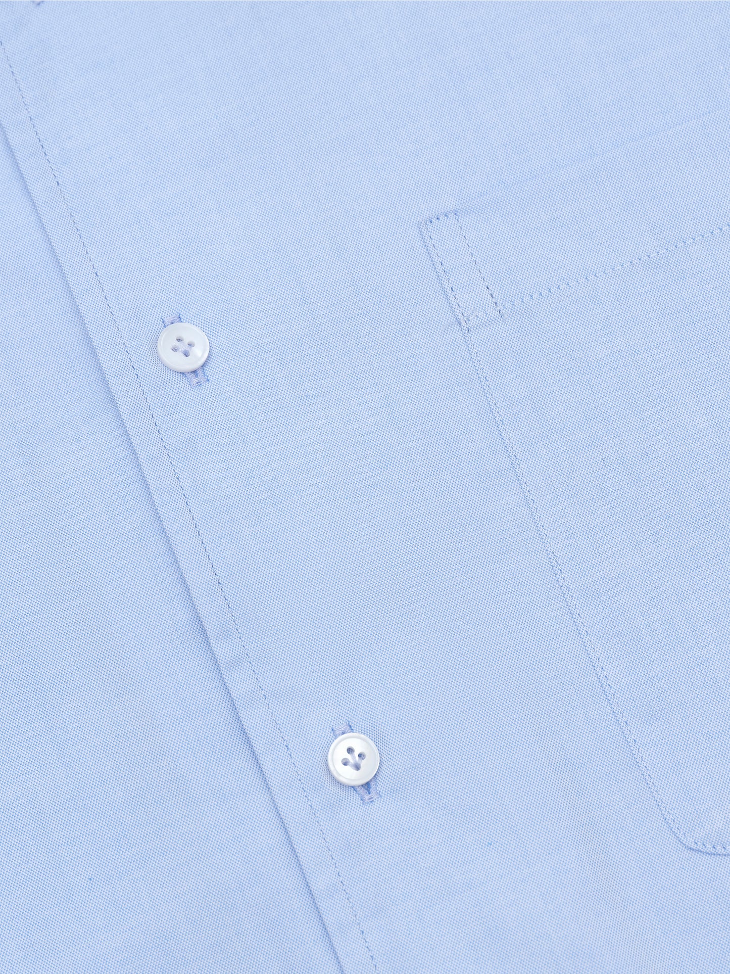 Light Blue Cotton Shirt - Oscar Hunt