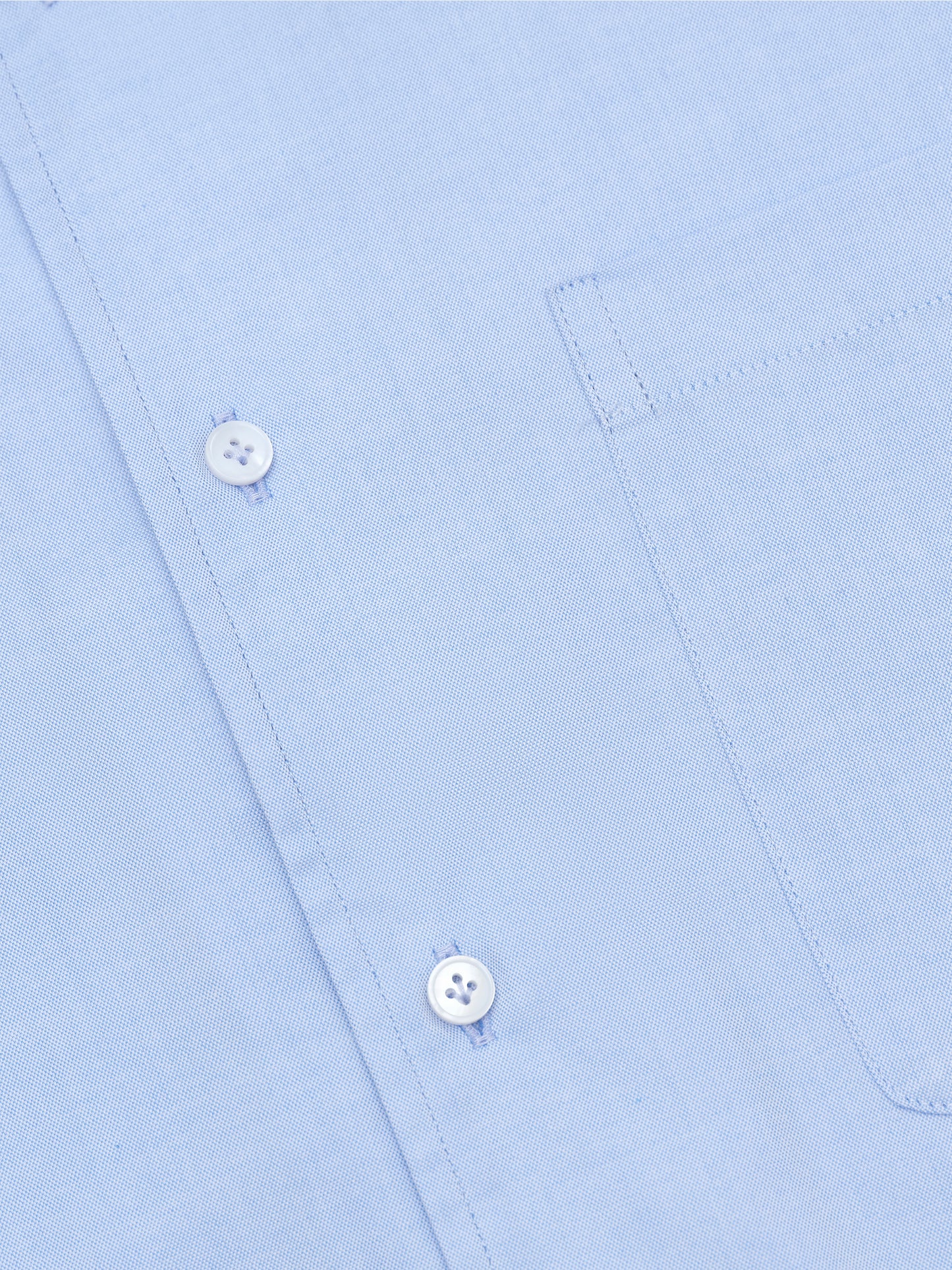 Light Blue Cotton Shirt - Oscar Hunt