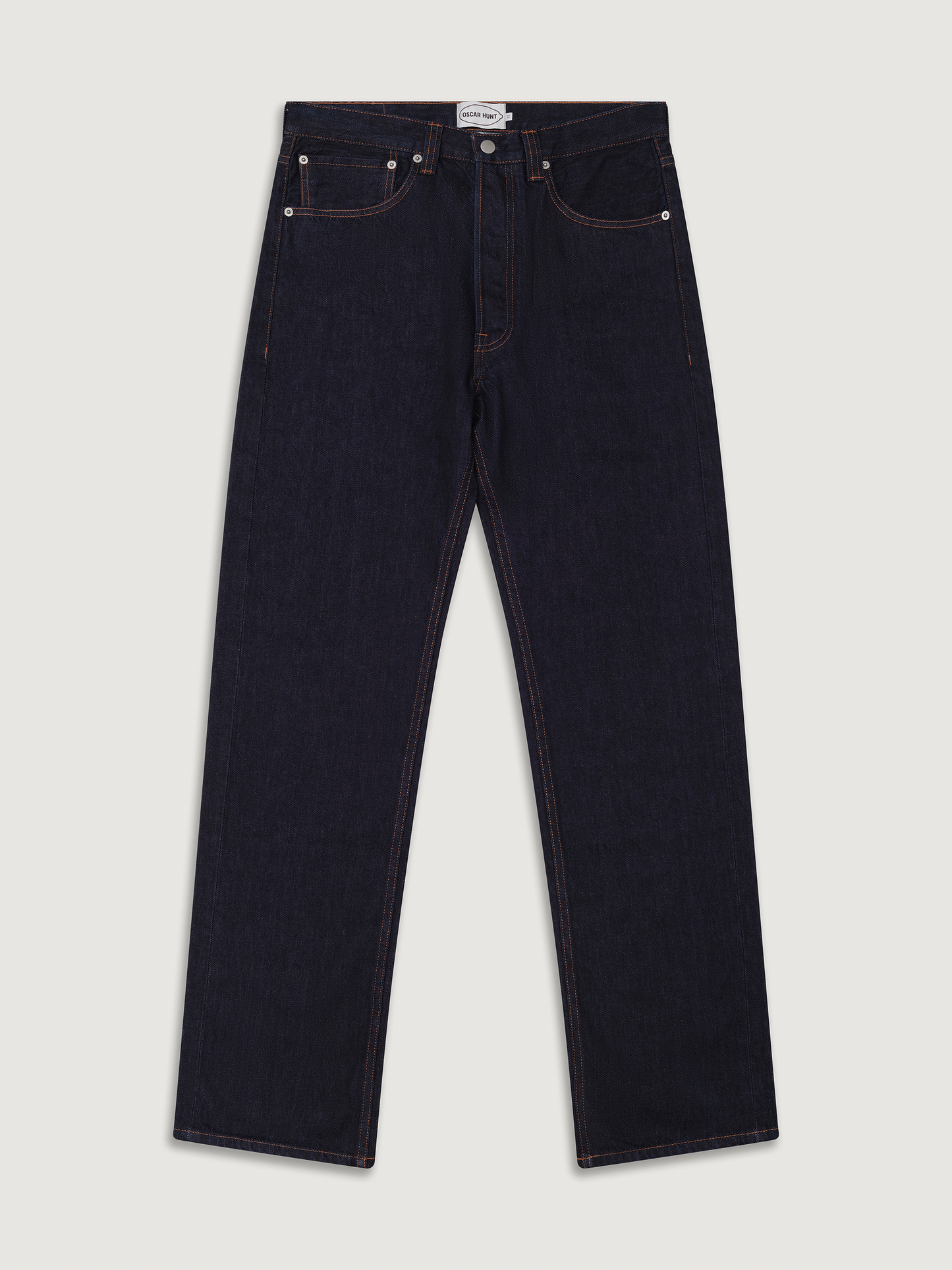 Dark Wash Classic Five Pocket Jeans