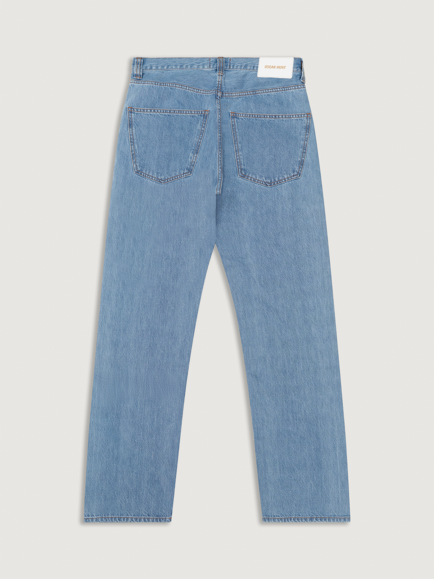 Light Wash Classic Five Pocket Jeans