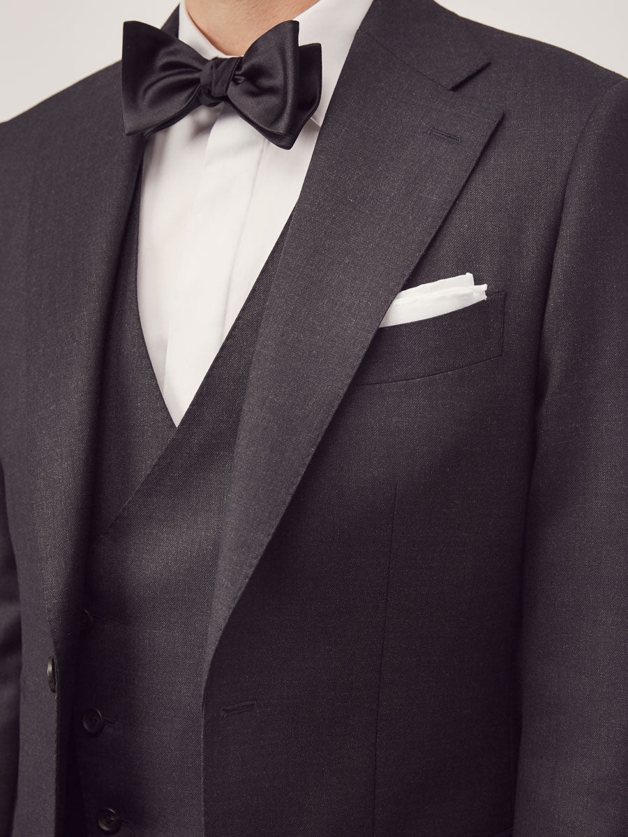 Charcoal 3 piece suit - Oscar Hunt