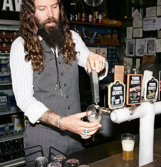 A fresh pour: Oscar Hunt x Young Henrys