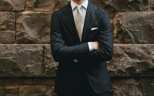 How to wear a pinstripe suit
