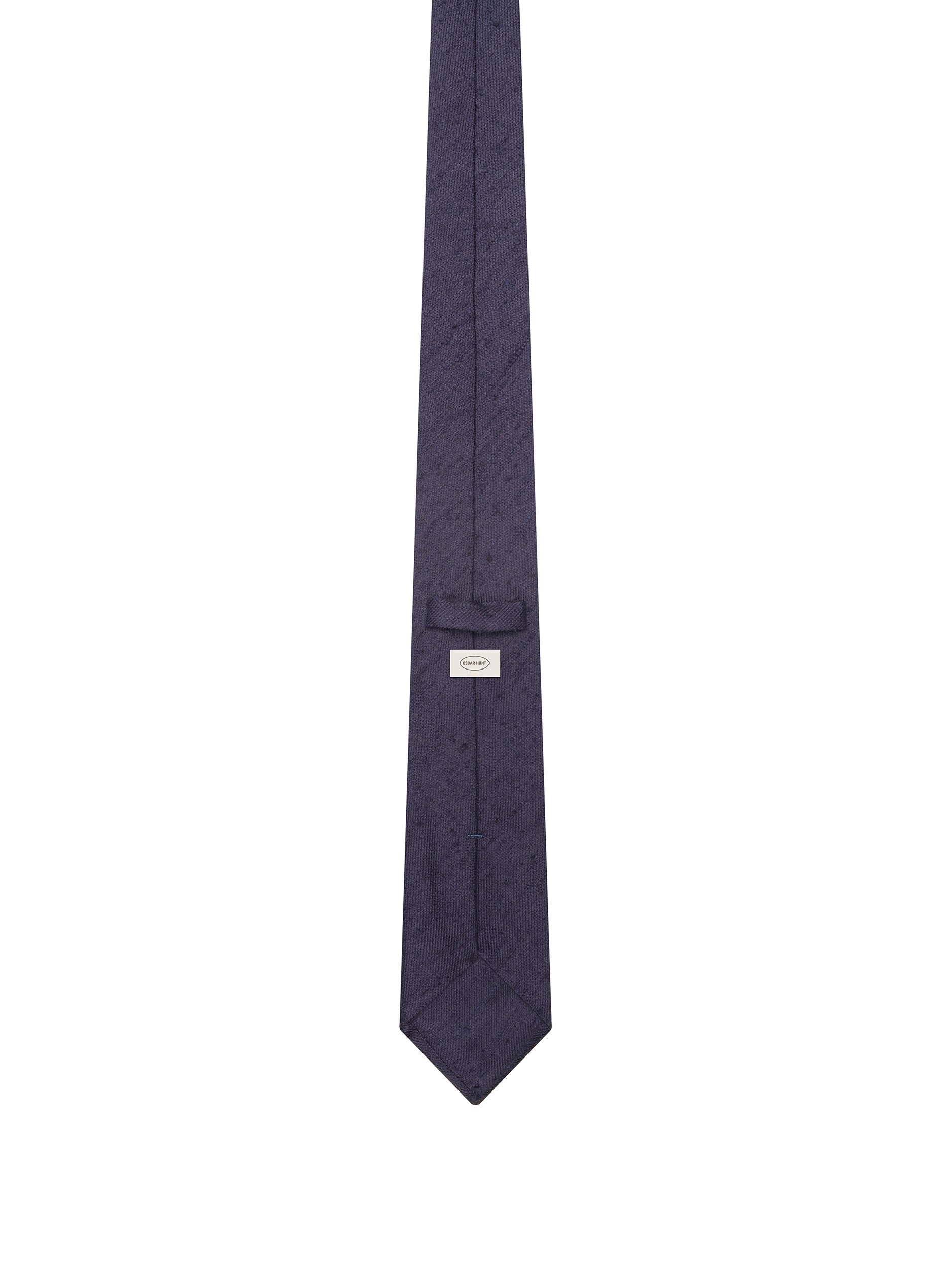 Dark Navy Fossati Tie - Oscar Hunt