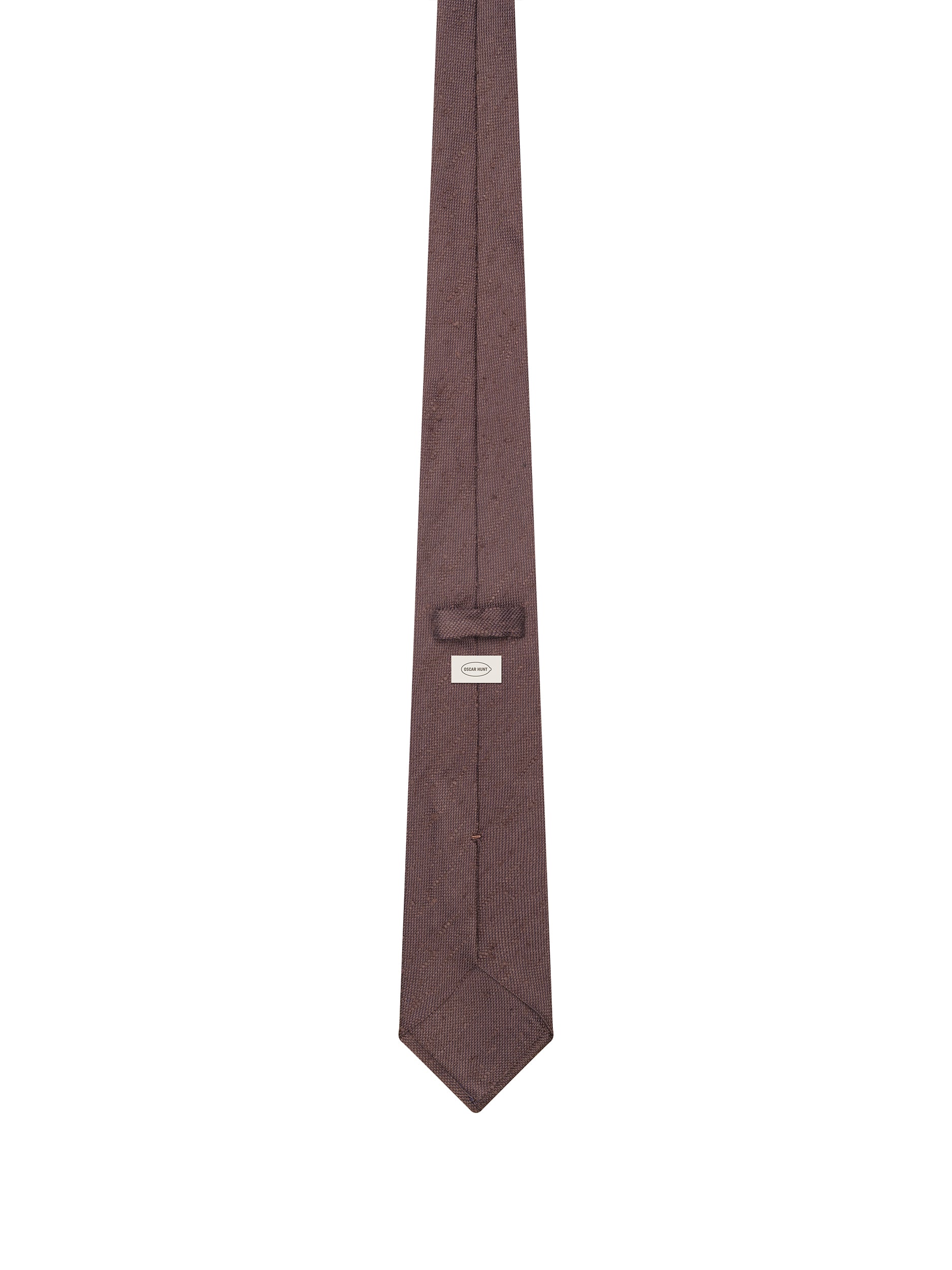 Chocolate Fossati Tie - Oscar Hunt