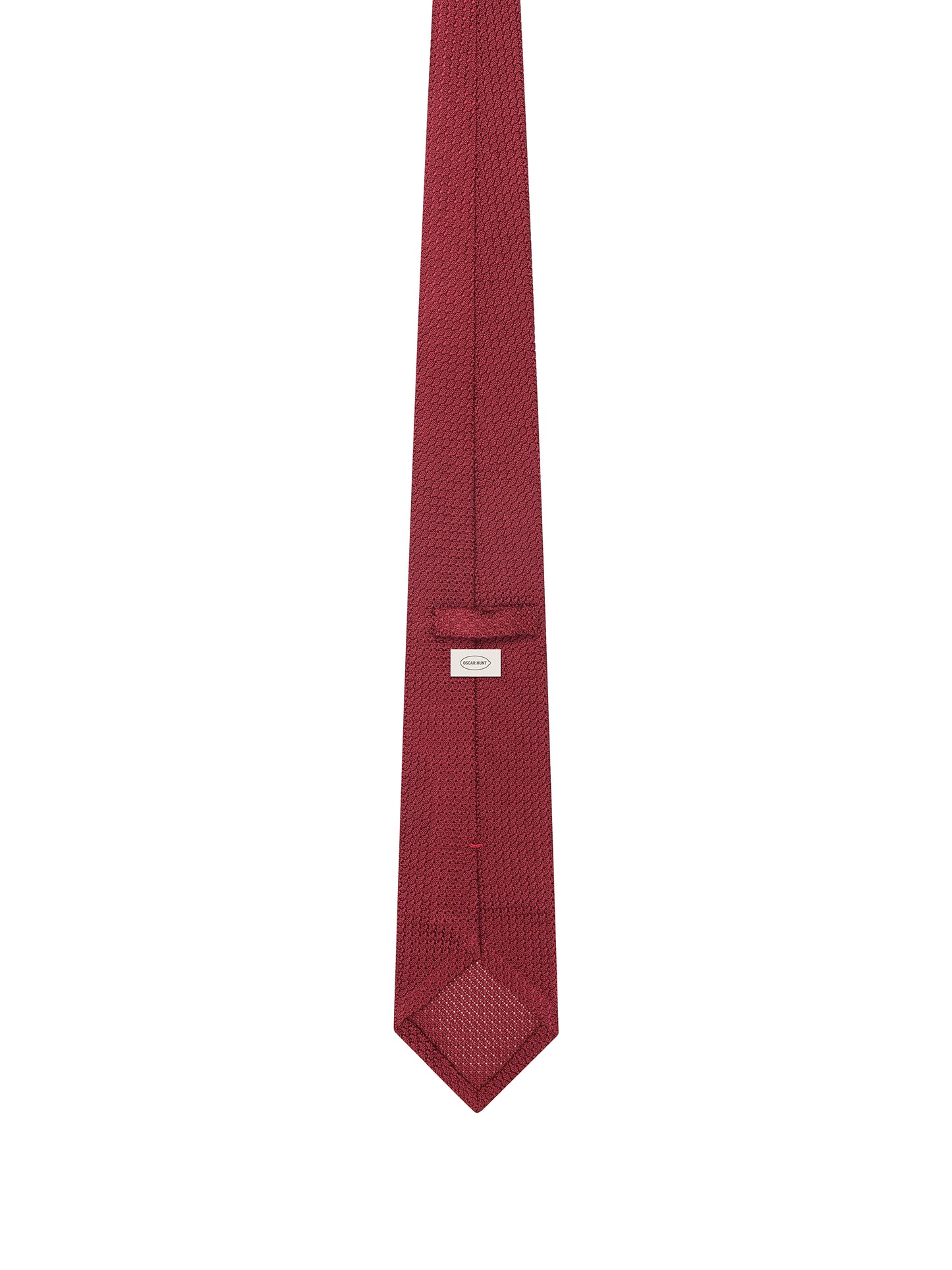 Burgundy Fossati Tie - Oscar Hunt