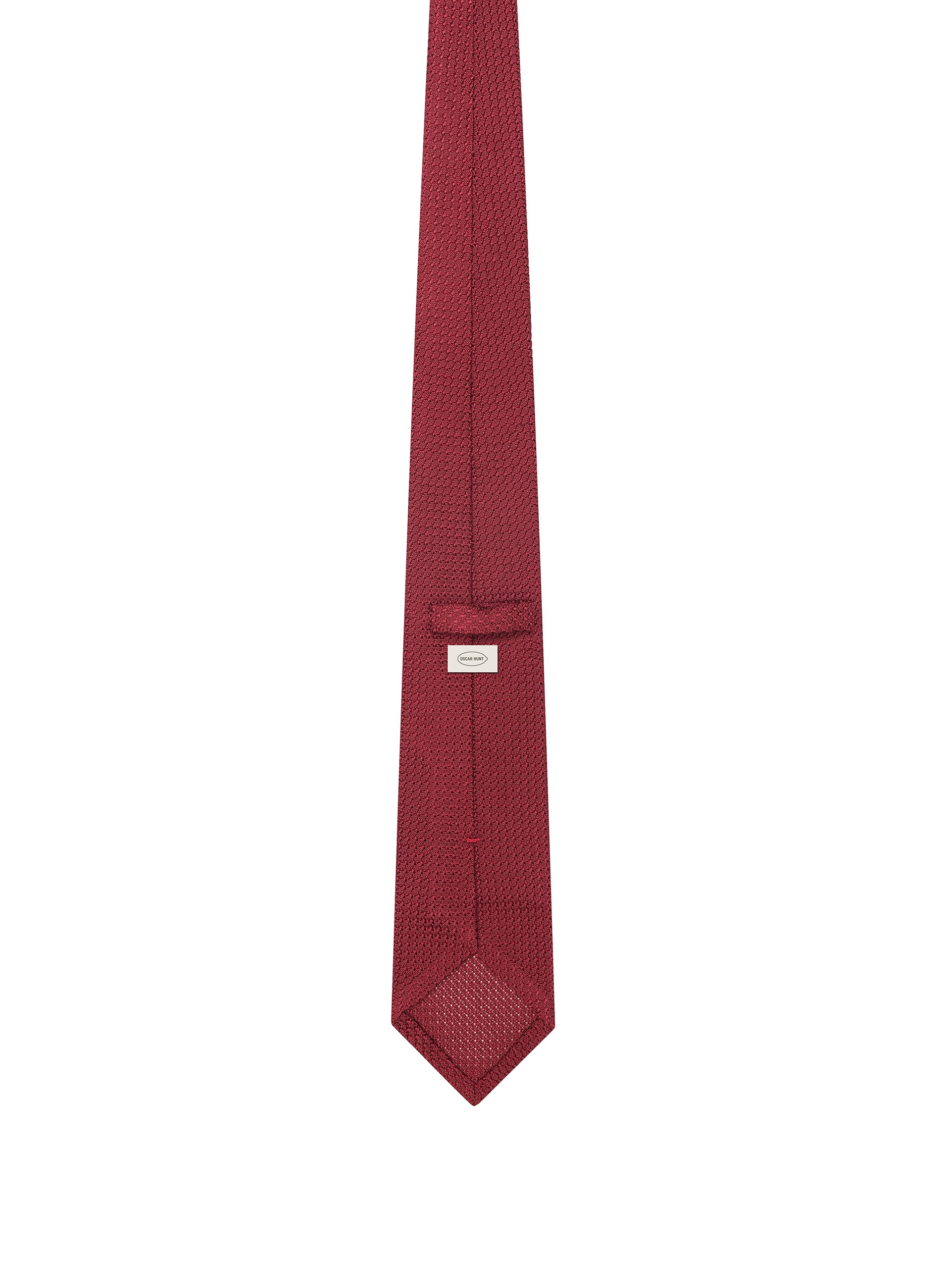 Burgundy Fossati Tie - Oscar Hunt