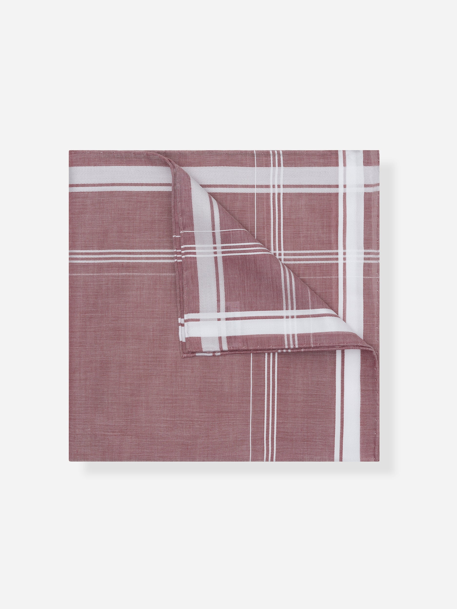Sarabande Bordeaux Handkerchief - Oscar Hunt