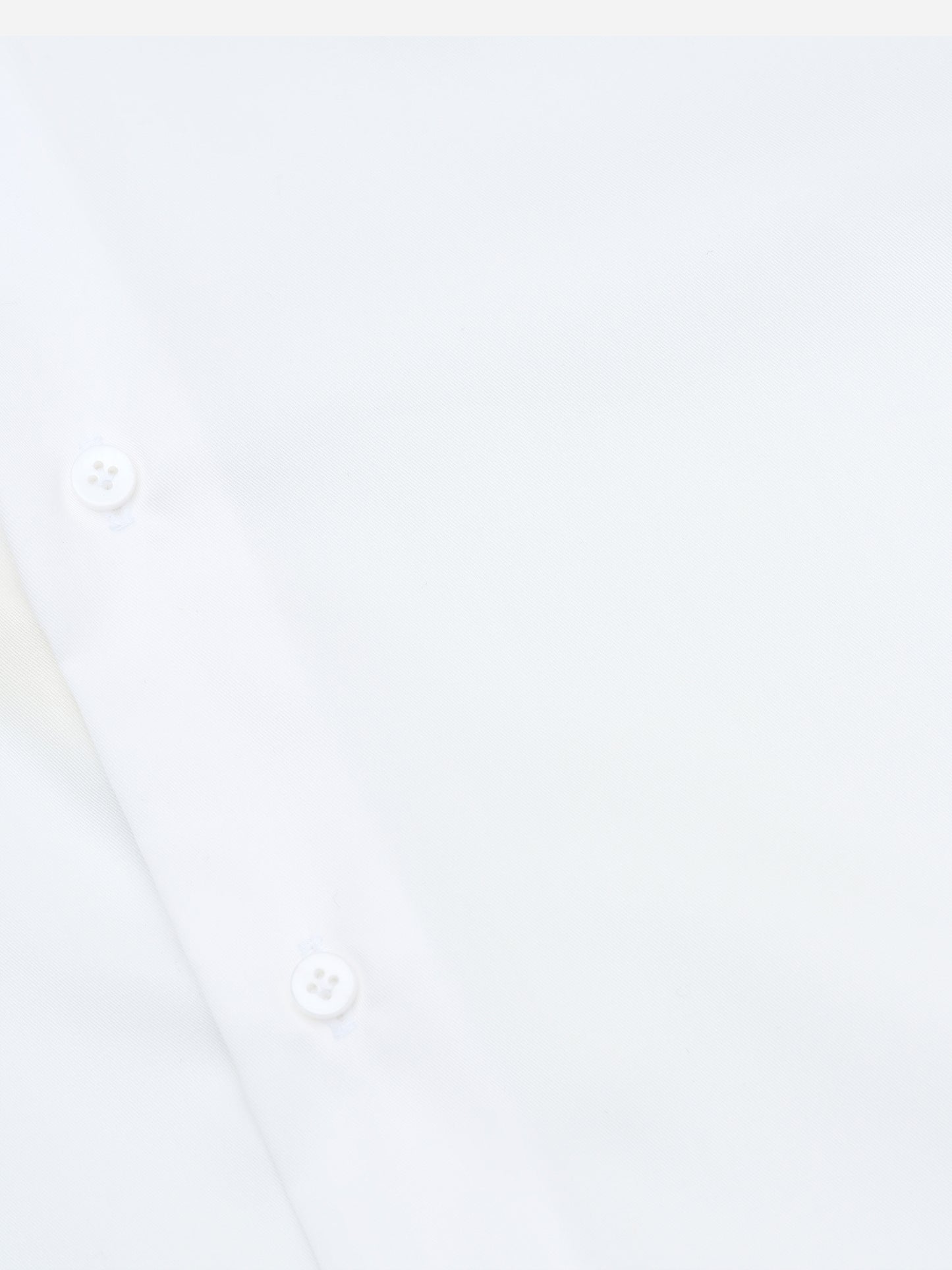 White Cotton Poplin Shirt - Oscar Hunt