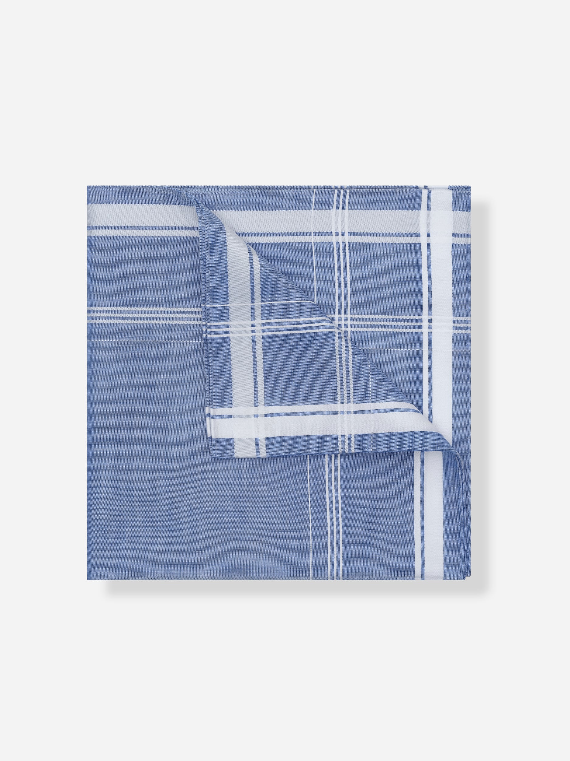 Sarabande Blue Fonce Handkerchief - Oscar Hunt