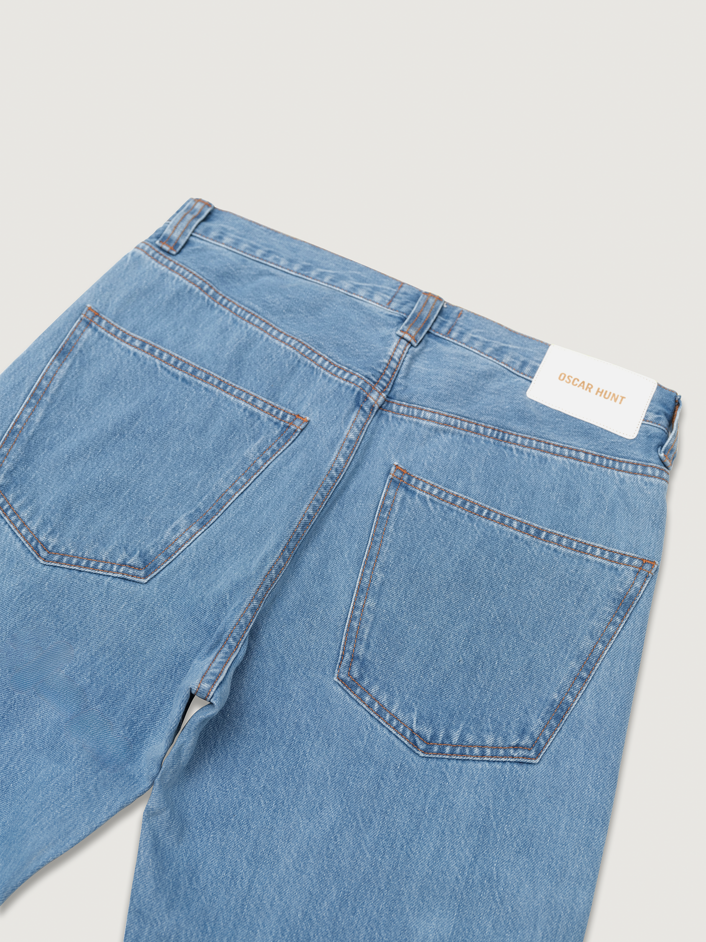 Light Wash Classic Five Pocket Jeans