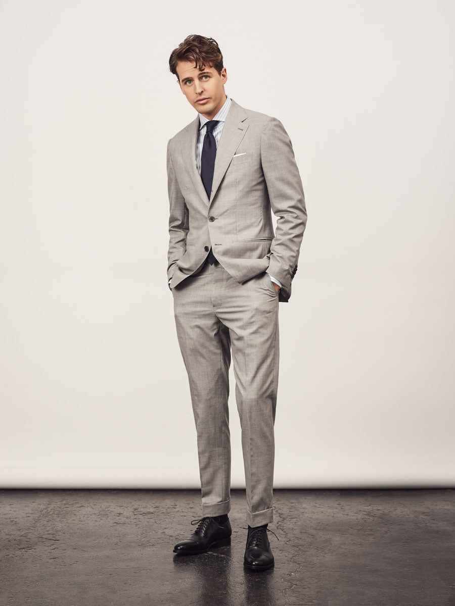 Light grey 2 piece suit - Oscar Hunt
