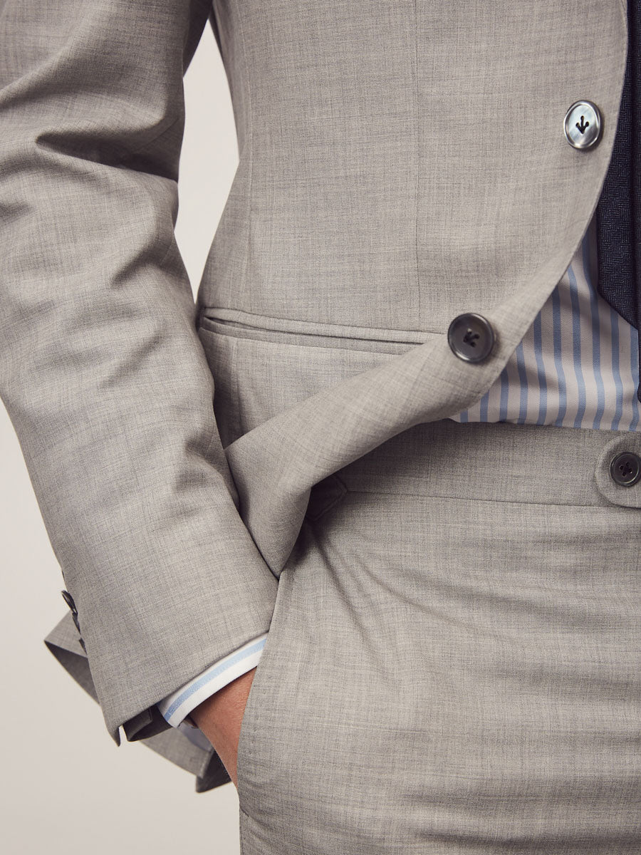 Light grey 2 piece suit - Oscar Hunt