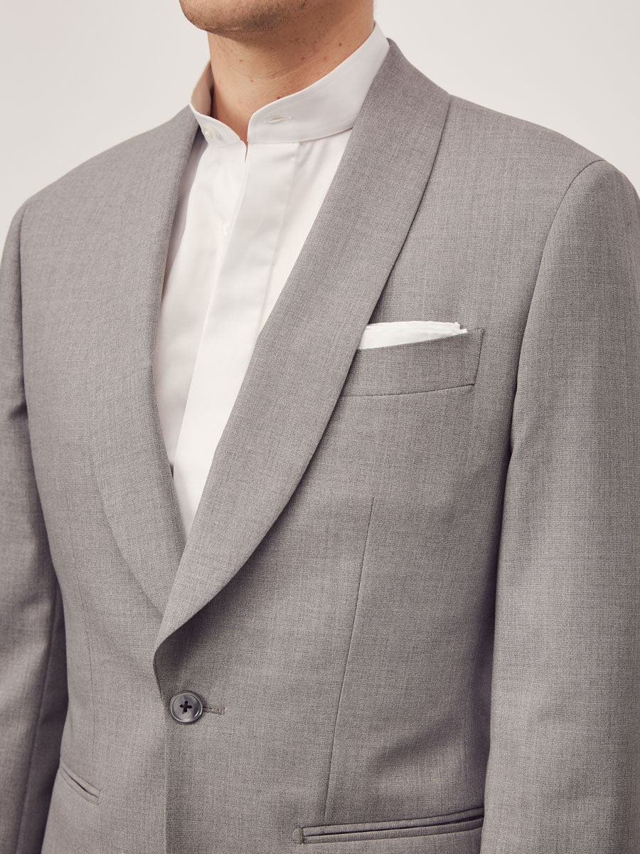 Mid grey 2 piece suit - Oscar Hunt