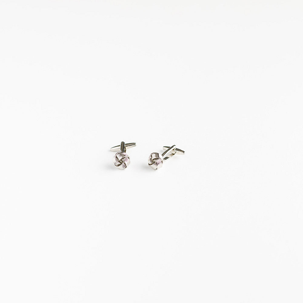 Silver Knot Cufflinks